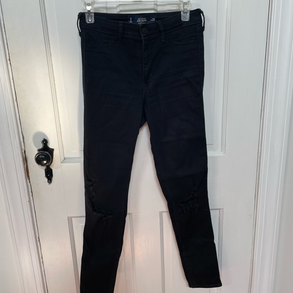 Hollister Jean leggings in black size 3 - Picture 6 of 7